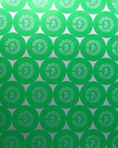 Green Printed Aluminum Sheet