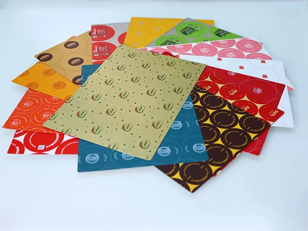 Printed aluminum sheets